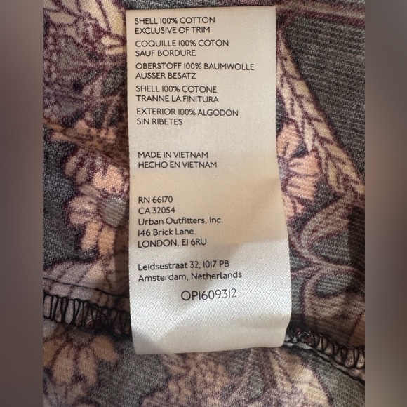 Tory Burch Blouse Mari Top Off/On Shoulder Floral Boho Peasant Sz XS EUC - Picture 9 of 11